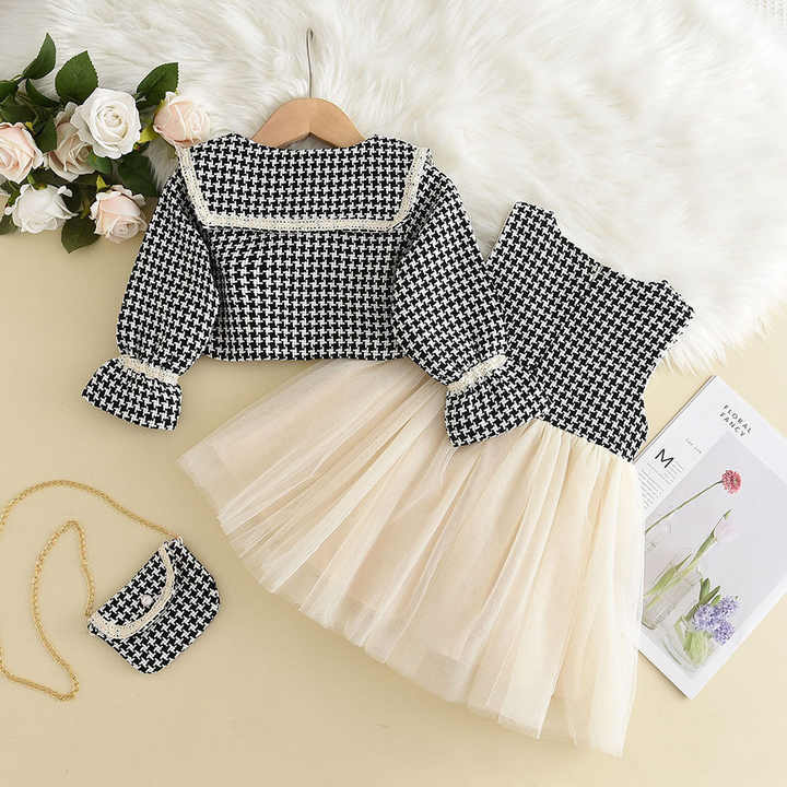 Wholesale Fashion Kids Girls Clothing Summer Solid Color Knitted Casual Sweater for Children