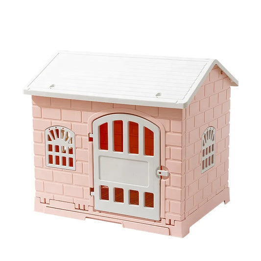 قفص بلاستيكي حديث للكلاب - اكسسوارات حيوانات