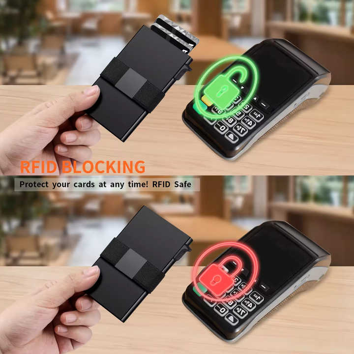 USA pays fees p delivery credit wallet slim money clips