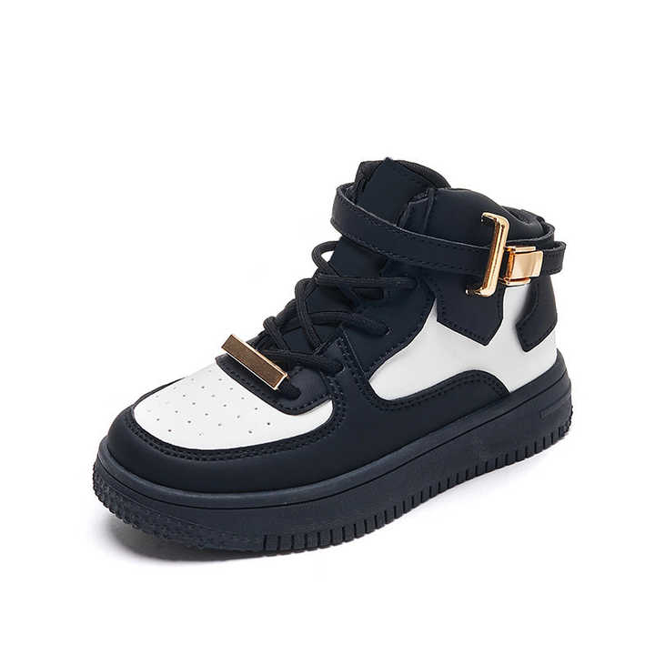 Genuine leather boots for boys and girls