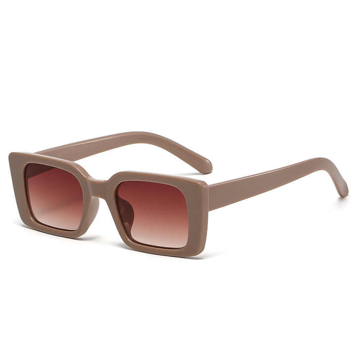 Square Frame Sunglasses-حماية من الأشعة فوق البنفسجية فئة 3، نظارات شمسية نسائية