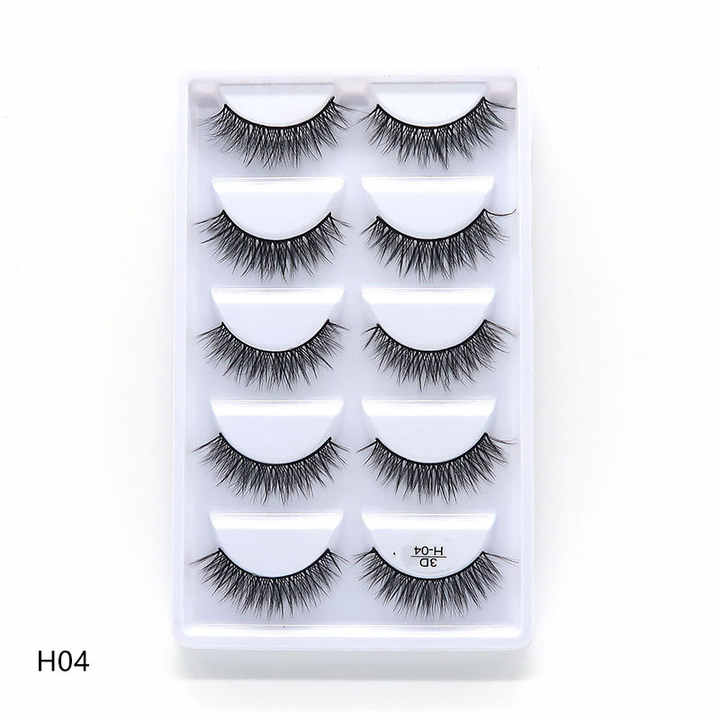pairs of false eyelashes