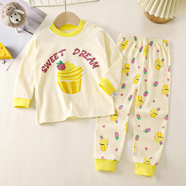 Long sleeve home clothes set