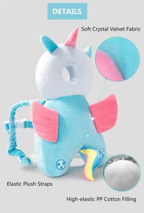 afety Backpack with Baby Head Protect Pillow Infant Supplies-حقيبة ظهر عالية الجودة