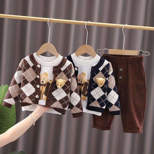 بنطلون اولاد ملابس أطفال خريفية