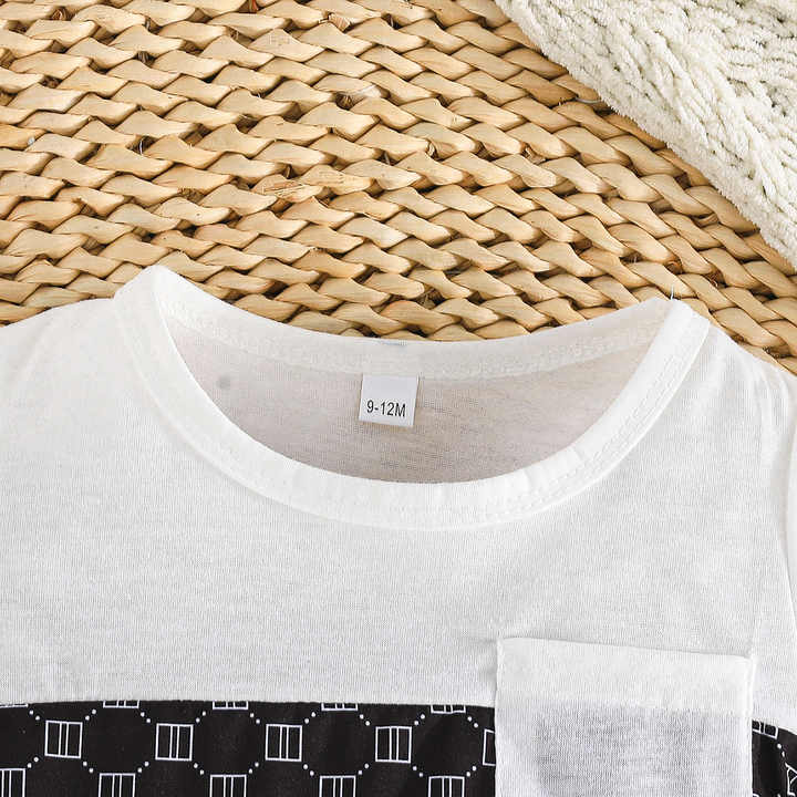 مجموعة ملابس للأطفال والأولاد من عمر 6 أشهر . Baby Boys Clothes Set 6 Months to 2 Years Old Short