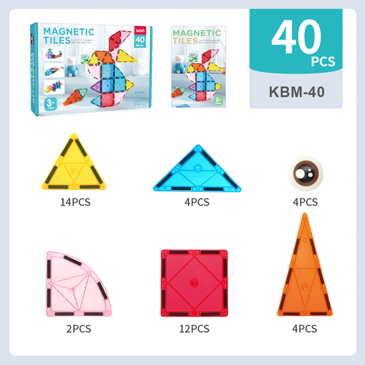 قطعة من البلاط المغناطيسي بتصميم جديد . pcs New Design Magnetic Tiles Wholesale From