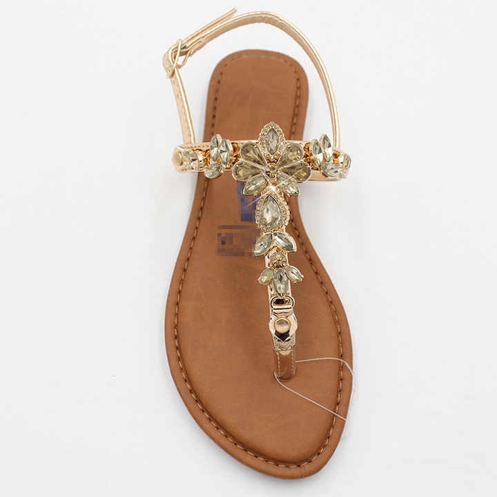 Diamond summer sandals