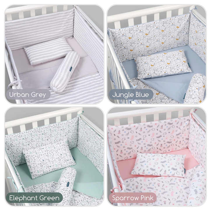 Jersey Cotton Soft Newborn Baby -طقم سرير أطفال حديثي
