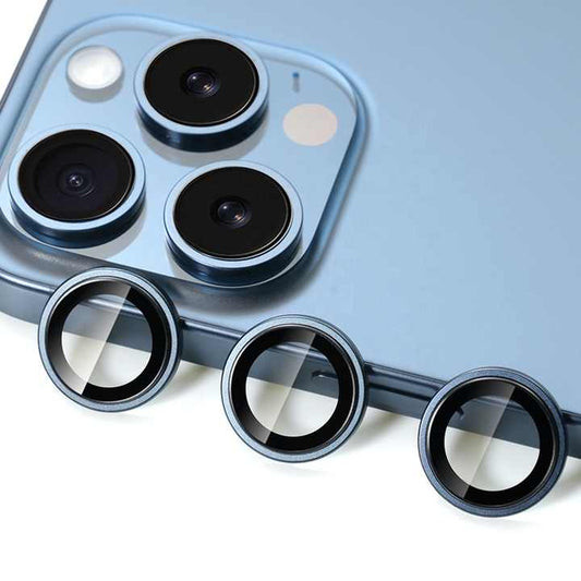 كاميرا مضادة للوهج 14 15 pro max من الزجاج المقسى ، كاميرا