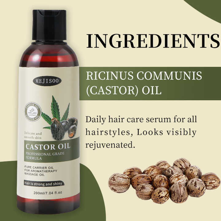 Castor oil for hair
