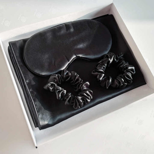 100% Mulberry Silk Pillow Case Silk Sleep Eye - Special Offer Fashionable Gift Set with Special Design