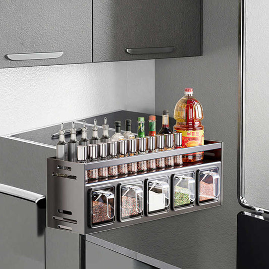 رف تخزين معدني مثبت على الحائط للحدائق المنزلية والتدبير المنزلي Wall Mounted Metal Storage Rack for Home Garden and Housekeeping