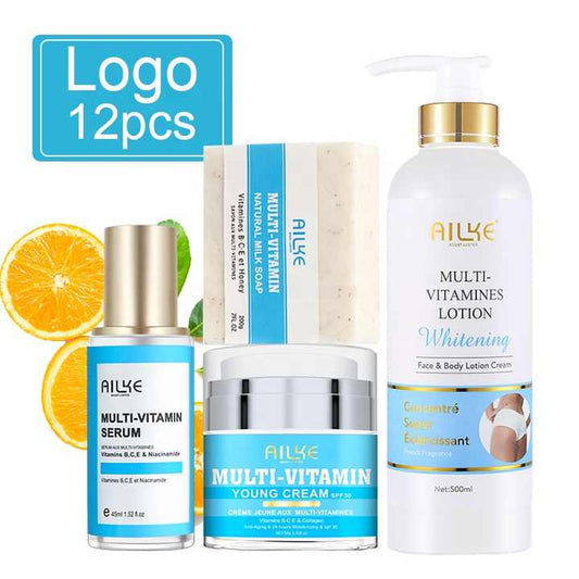 Sets Skin Care Products Set for Adults - 4 in 1 Facial Care Set