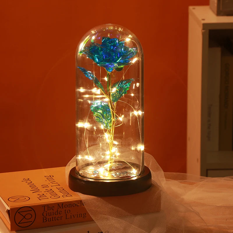 Valentines Gift LED Gold Foil Light