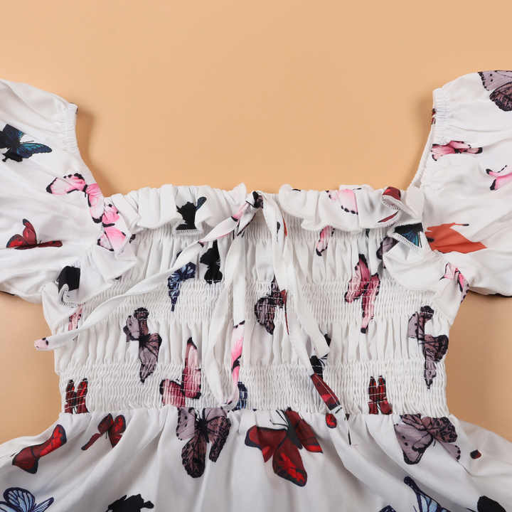 فستان طويل للأم والأبنة Dress Mommy and Me