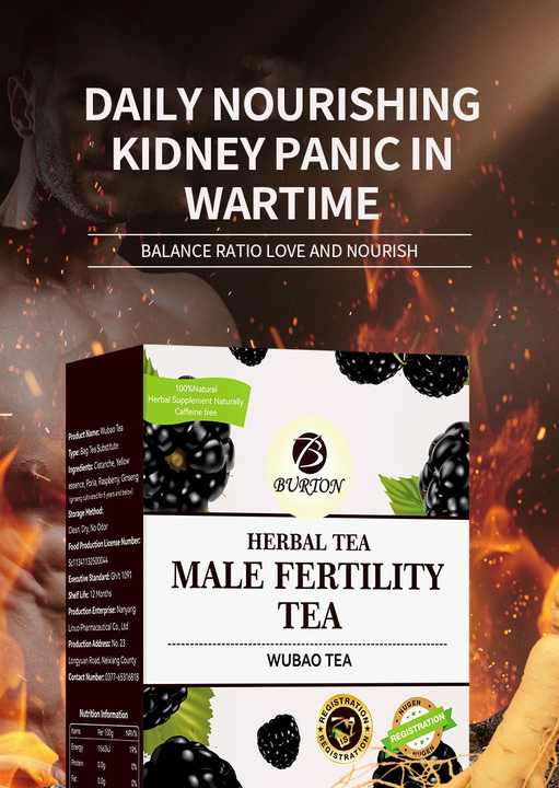 Herbal tea to enhance sexual potency for men