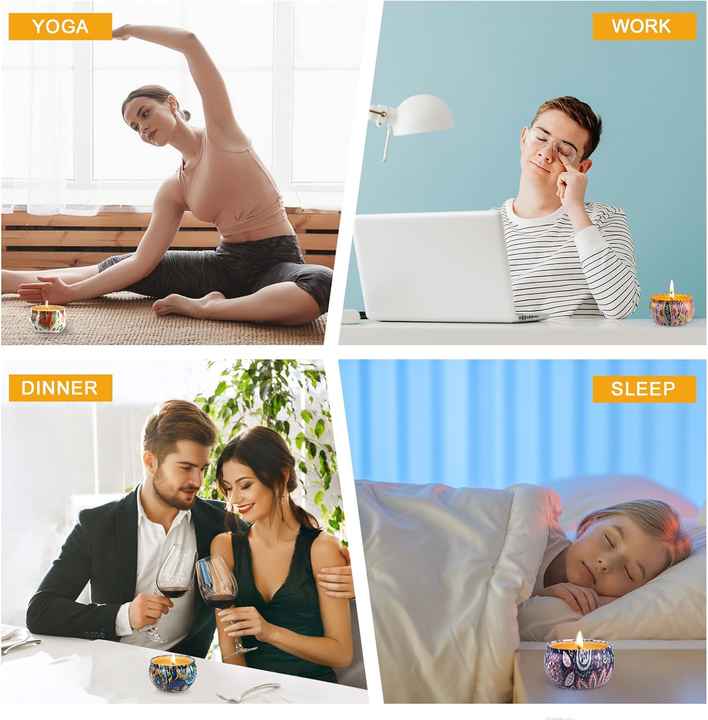 Natural Soy Wax Scented Candles