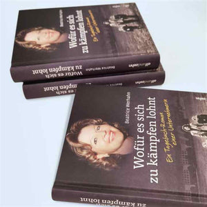 Hardcover printed books and novels with a round spine