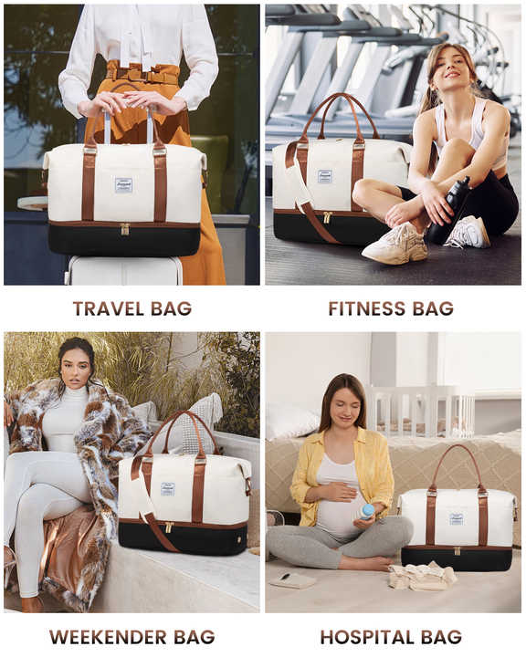 حقائب سفر لعطلة نهاية الأسبوع للنساء