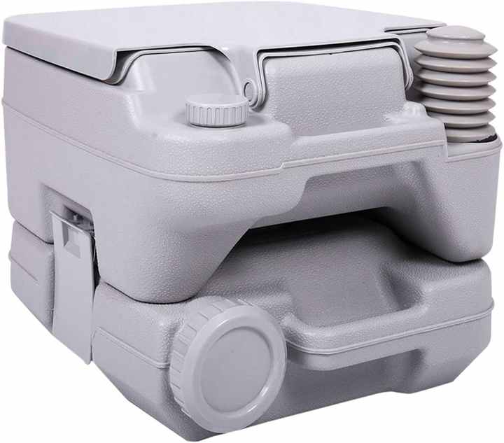 Portable toilet for camping travel