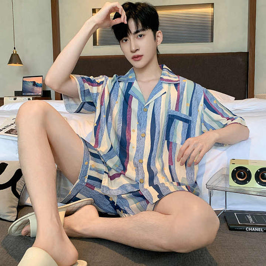 بيجامات رجالية صيفية جديدة من ساموي