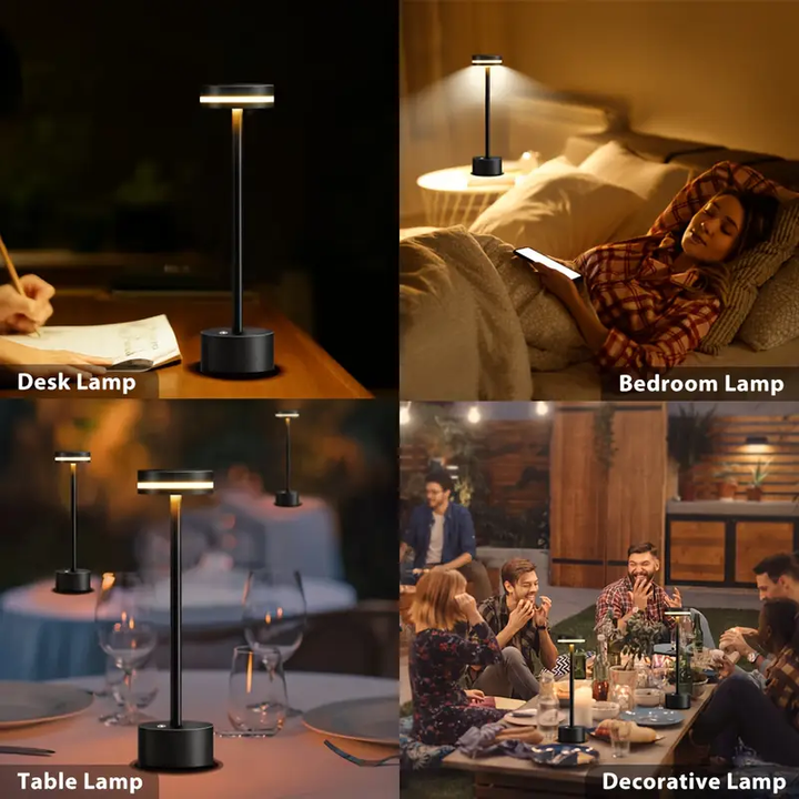 Touch control desk lamp