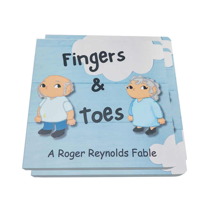 Children's books made from custom glossy paper