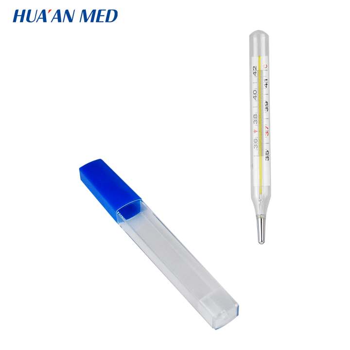مقياس حرارة بالجملة سهل الاضغط عليه غير سام . Wholesale Easy Press Non-Toxic Oval Environmental Glass