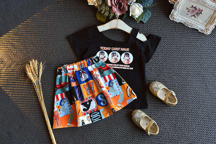 ملابس اطفال بنات - طقم بنات انيق - Elegant girls set