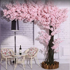 High quality artificial cherry blossom trees, wedding and pink tree flowers for indoor, outdoor, home and office decoration