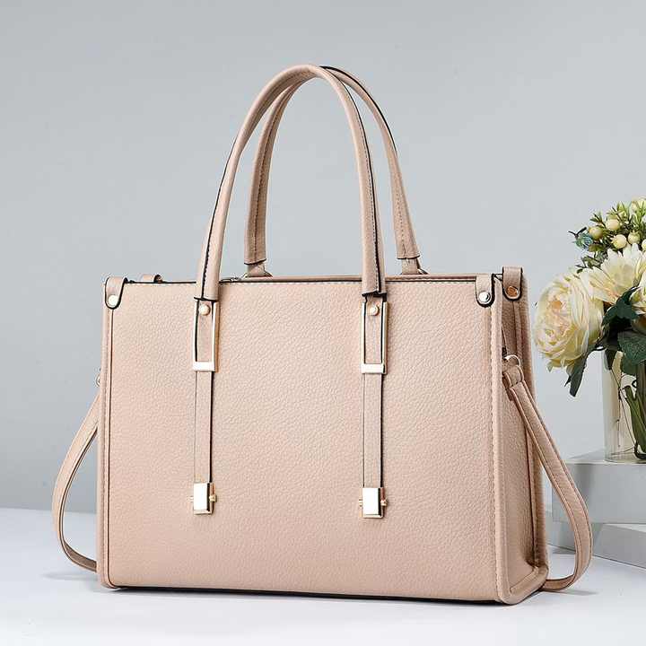 Elegant women's faux leather bag