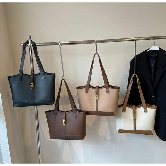 حقيبة يد عصرية جديدة بسعة كبيرة للنساء