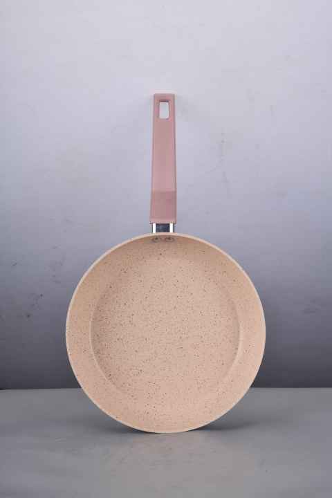 New Arrival Pink Marble Coating Induction Cookware Non-stick Coating Non-stick Coating وصل حديثًا طلاء رخامي وردي للطبخ بالتحريض غير لاصق طلاء غير لاصق