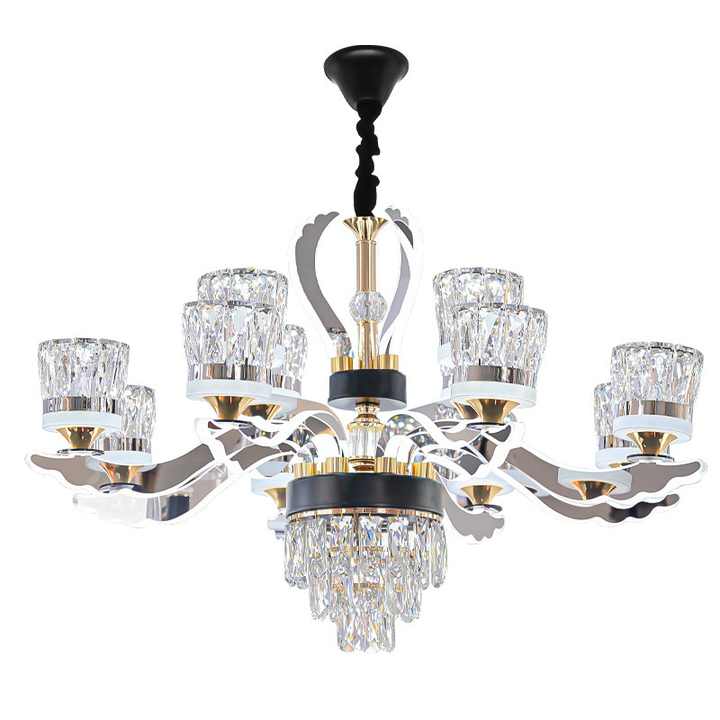 Glass lamp for living room