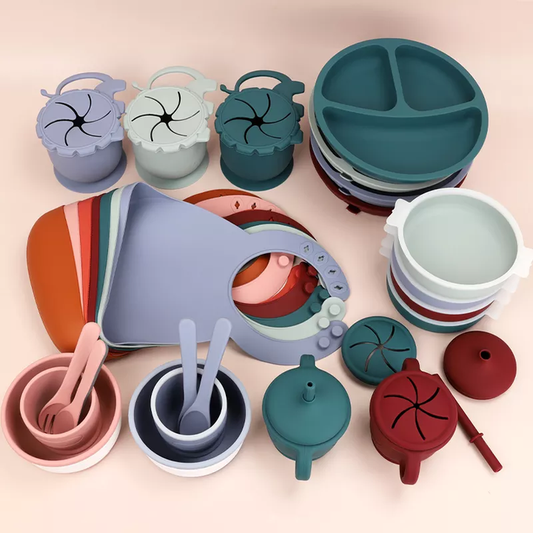 مجموعة إطعام الأطفال ، baby feeding set