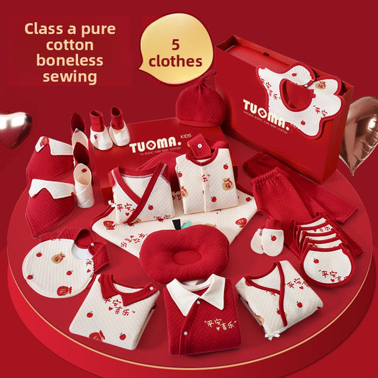 طقم ملابس حديثي الولادة لفصل الشتاء