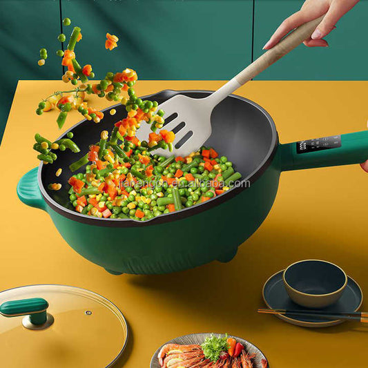 Electric frying pan and wok