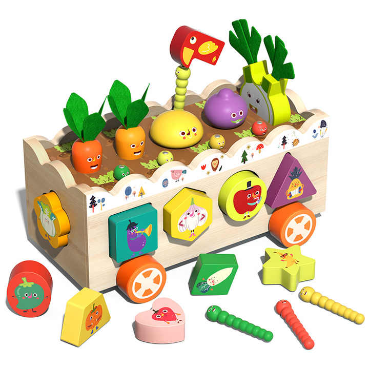 Educational games for vegetable tractors