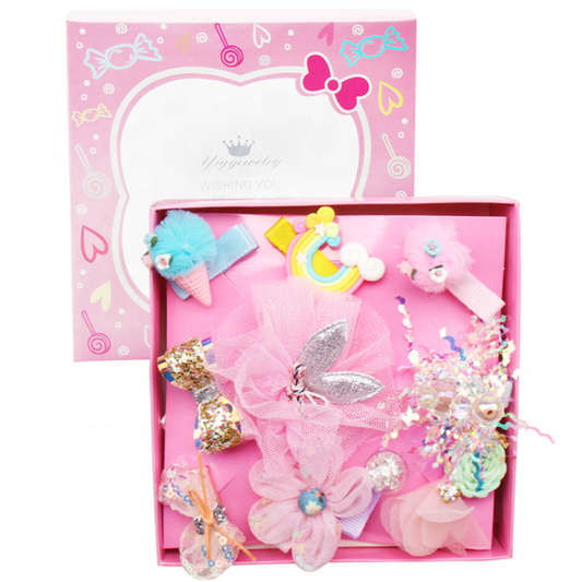 Hair accessories for girls and kids with cute hair clips