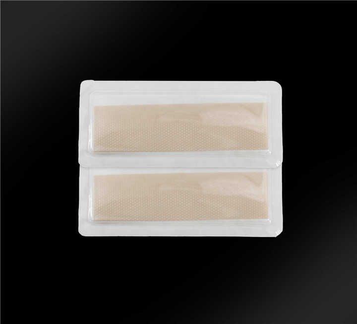 Silicone and gel adhesive bandage for scar rejuvenation.