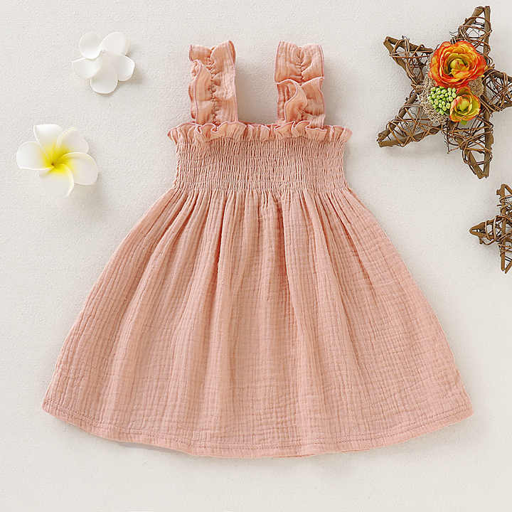 Girls Frock Kids Dress Style Baby Clothes-فستان بناتي للأطفال