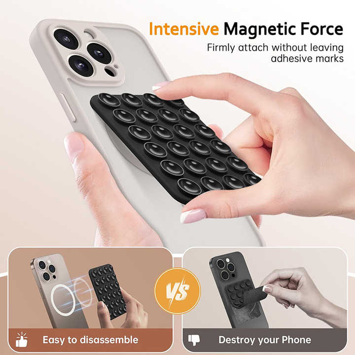 Magsafe غطاء شفط مغناطيسي . Compatible with Magsafe Magnetic