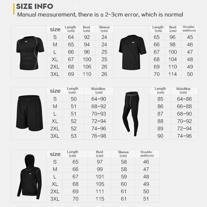 Sports piece workout set