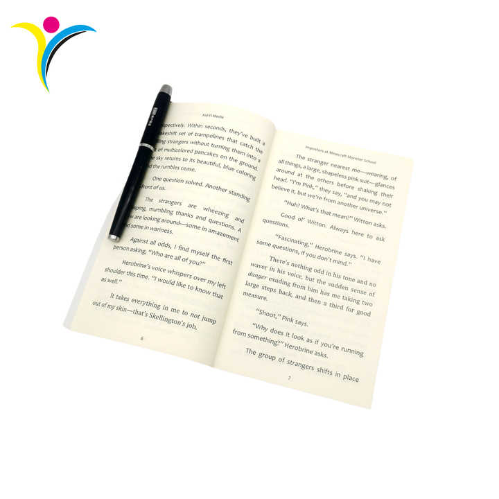 Custom English Novels Book Printing
