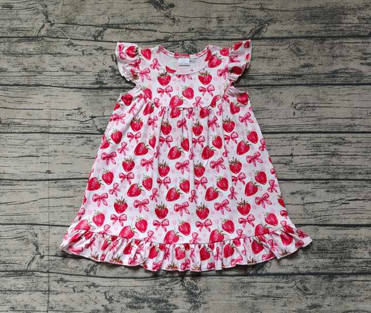 Dresses Toddler Summer Clothing- Short Sleeve Children's Clothing
