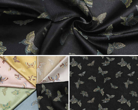 New Chinese Jacquard Fabric Made of Polyester