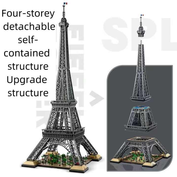 Eiffel Tower Cube Game -