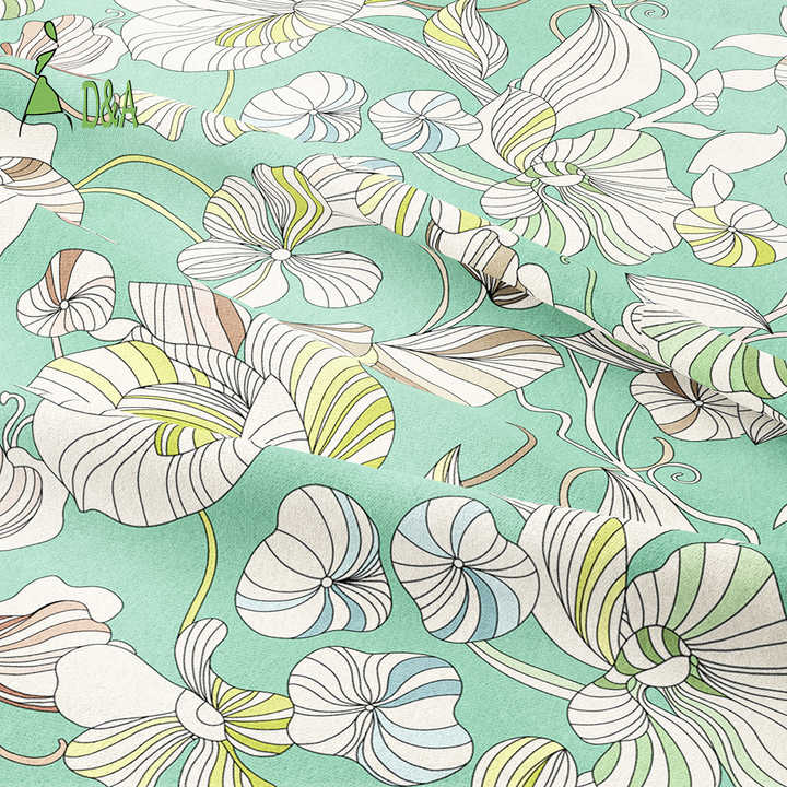 Liberty London 100% Cotton Fabric for Garment - New Floral Printed Fabrics