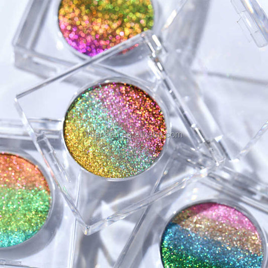 ظلال عيون بألوان قوس قزح Palette for Face Rainbow Chameleon Eyeshadow